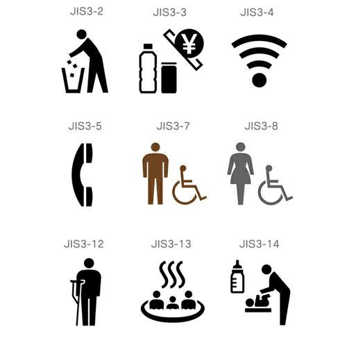 JIS規格ピクト　カッティングシート３