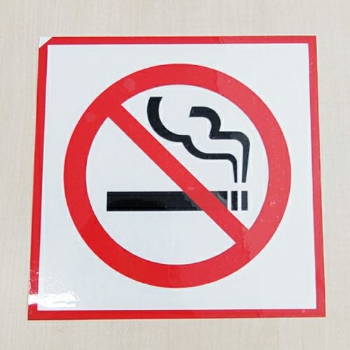 JIS規格 禁煙ピクト　カッティングシート